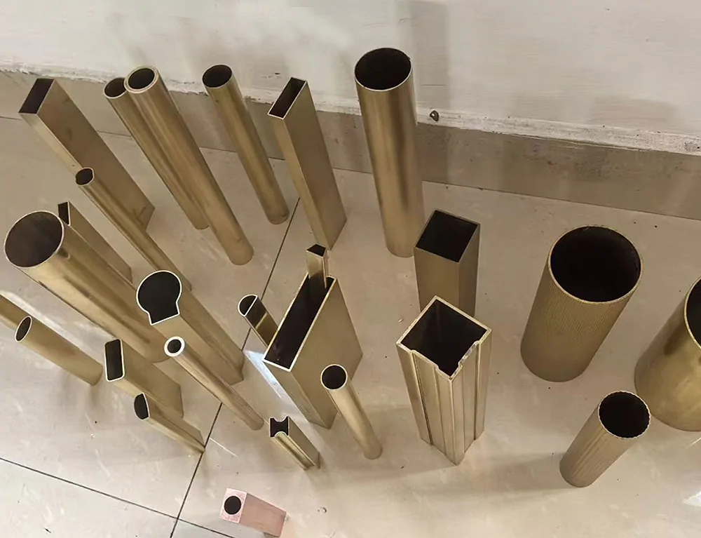 Custom copper alloy profile drawing guide